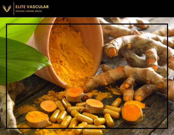 does turmeric help with varicose veins