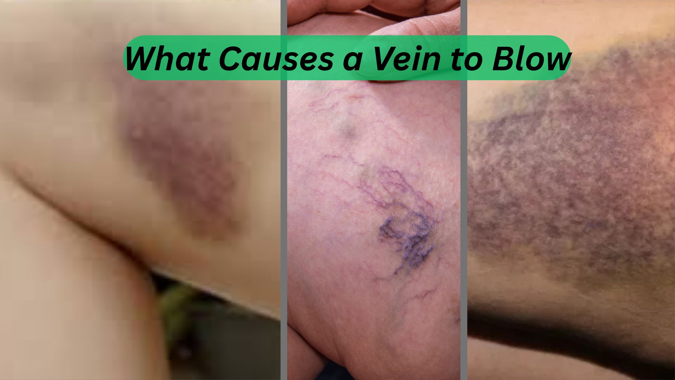 What Causes a Vein to Blow